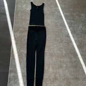 Skims soft knit tank and legging set